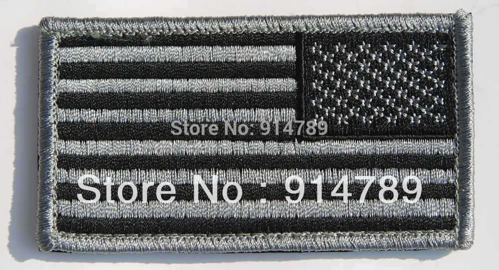 Американский флаг США Военная Униформа черная нашивка 32624|velcro fabric|velcro straps with