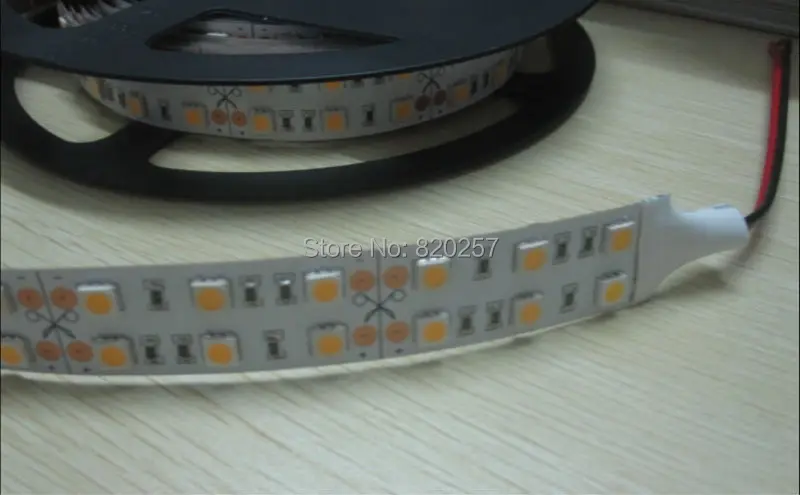 Free Shipping Superbright 5m Reel 24V 5050 SMD 600leds LED Strip Ribbon Lights 120leds/m Double Row Nonwaterproof | Лампы и освещение