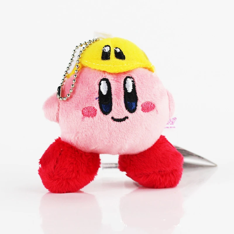 1 pcs 7 CM Cute Star Kirby Plush Keychain Popopo Small Pendant Children Gifts | Игрушки и хобби