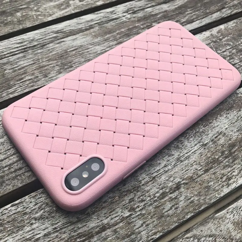 Кожаный чехол для iphone X, роскошный тонкий мягкий силиконовый чехол из ТПУ для задней панели, аксессуары, чехол для iphone X, 10 шт./партия - Цвет: Фиолетовый