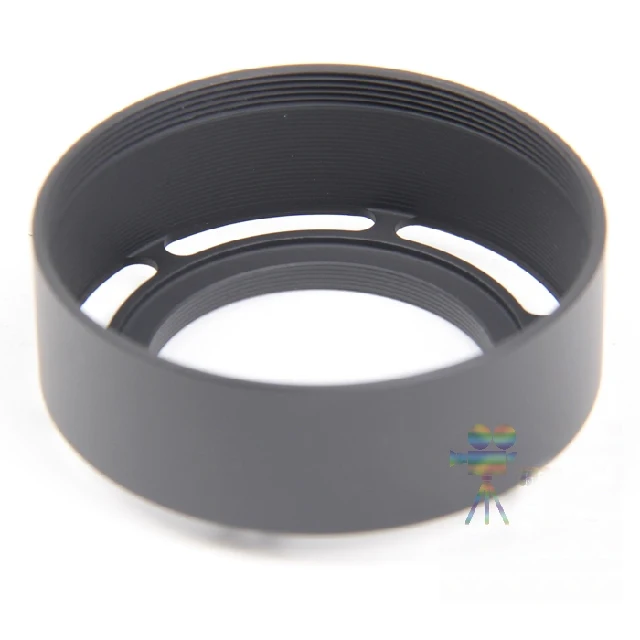 

46 mm Fotasy Lens Hood 46mm Vented Metal Shade for Leica Leitz Lens Black