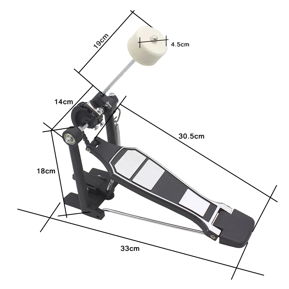 

Bass Drum Pedal Beater Percussion Instrument Part