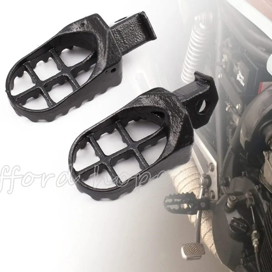 Для Suzuki RM85 RM85L DRZ125L DRZ125 мотоциклетная Металлическая черная железная широкая