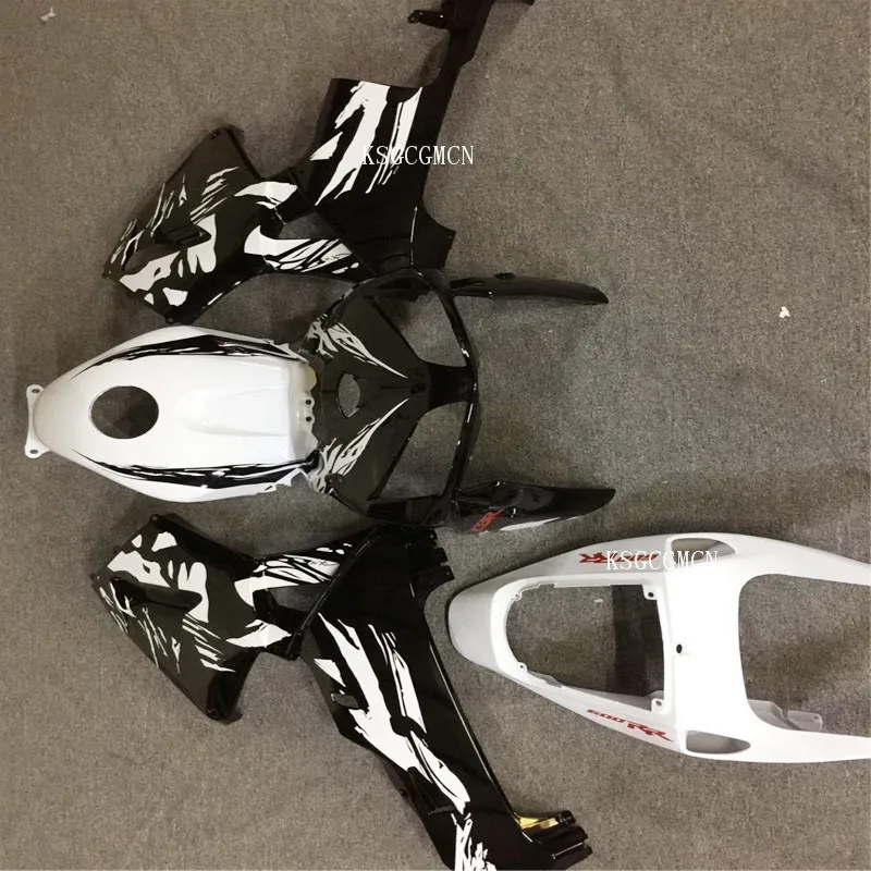Черно белый лидер продаж для Honda CBR600RR F5 2005 2006 корпус ABS CBR 600RR 05 06 обтекатель