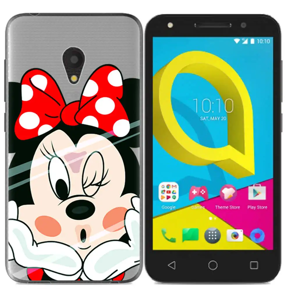 Мягкие чехлы из ТПУ для Fundas Alcatel U5 HD силиконовый чехол 5 0 &quotдля 5047 5047D 5047Y Защитные
