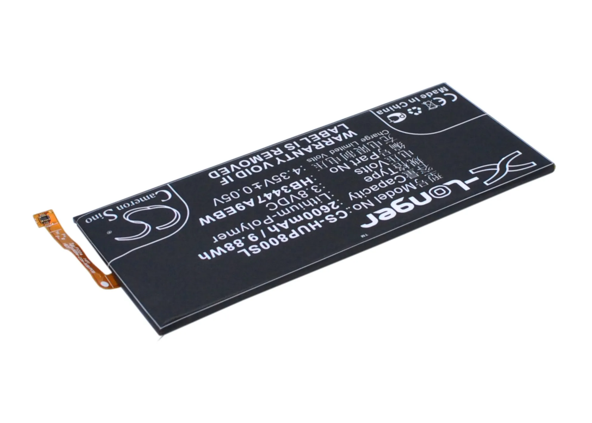 Cameron sino Высокое качество 2600 мА/ч Батарея HB3447A9EBW для Huawei Ascend p8 GRA-CL00 GRA-CL10 GRA-L09 GRA-TL00 TL10