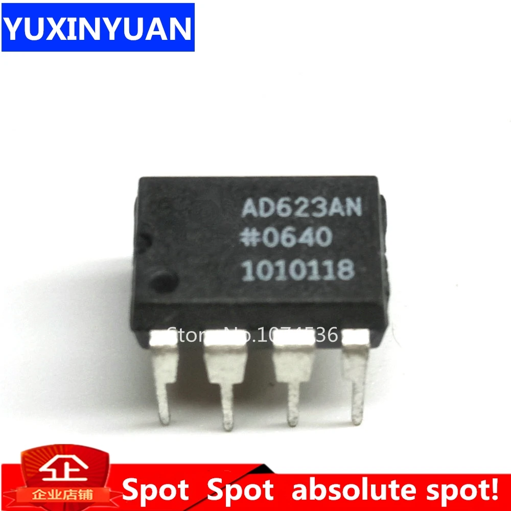

AD623AN AD623 5 шт./лот DIP8 AD623ANZ AD623A интегральная схема IC чип