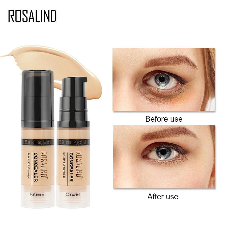 Корректор для консилера ROSALIND 6 мл видов цветов полное покрытие длительное