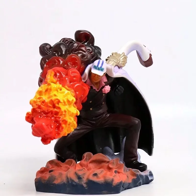 3 шт./компл. Аниме ONE PIECE Sakazuki Vs Ace Luffy Battle версия модели Коллекция ПВХ Фигурки