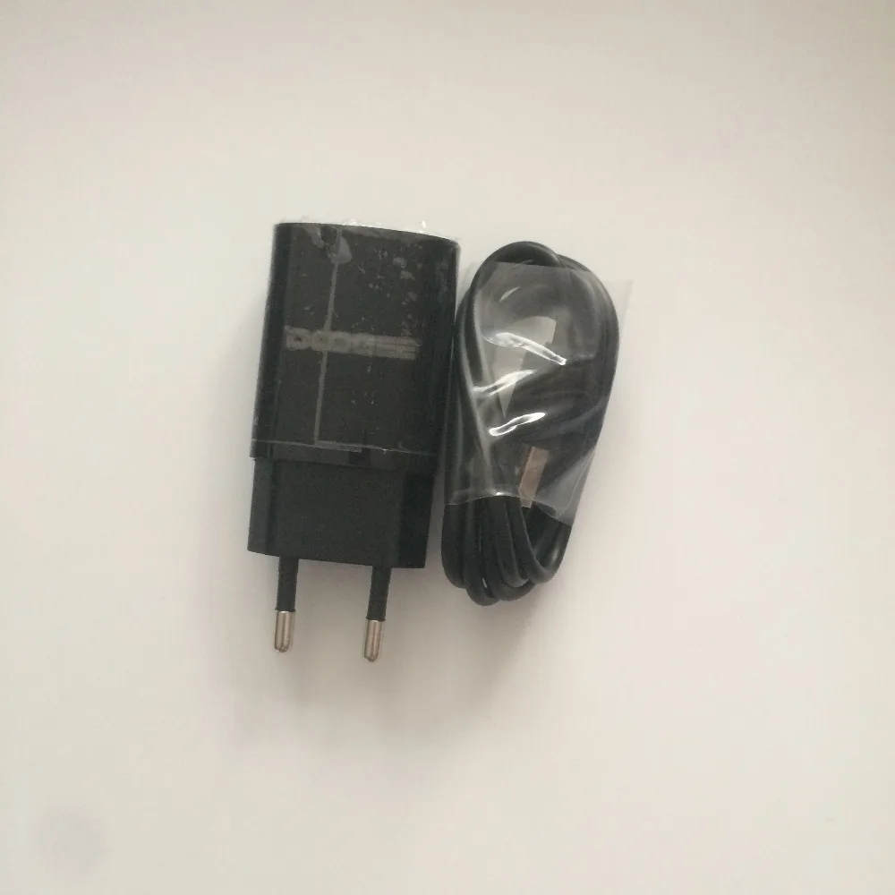 Оригинальное новое дорожное зарядное устройство + usb кабель Для Doogee Y6 Max MTK6750 Qcta Core