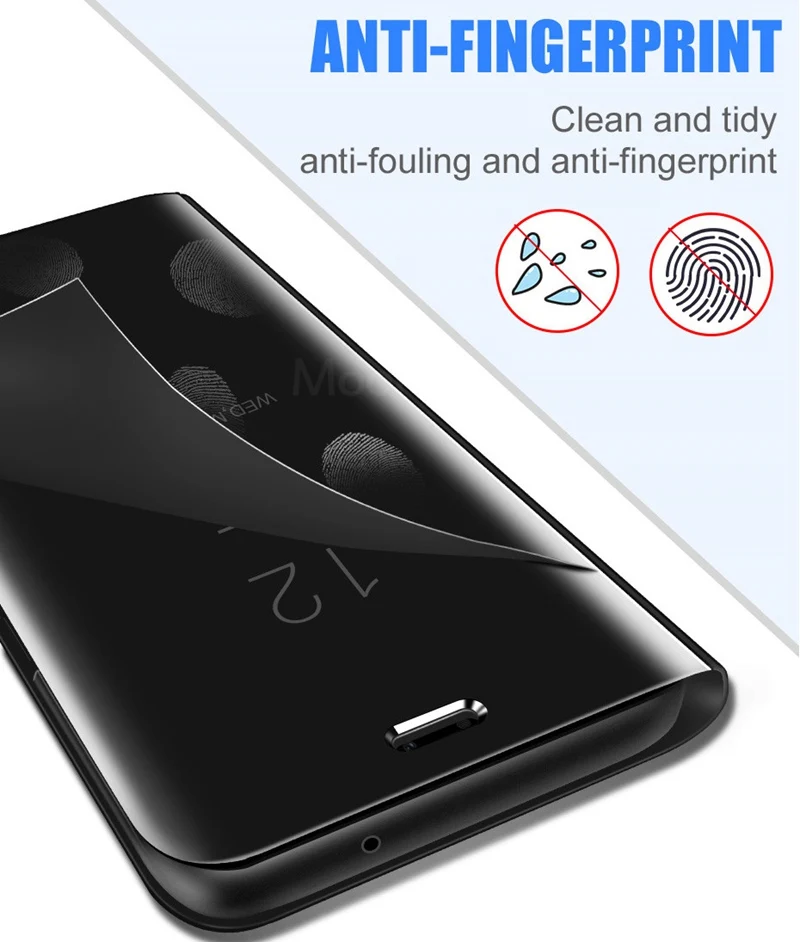 Роскошный чехол для Samsung J5 2016 зеркальный защитный Galaxy J7 с откидной подставкой