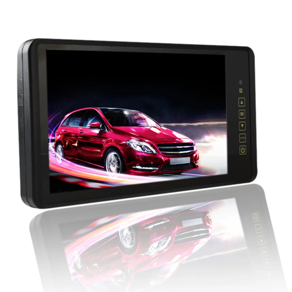 Зеркало заднего вида с широкоформатным ЖК дисплеем 9 дюймов TFT HD 800*480 сенсорной