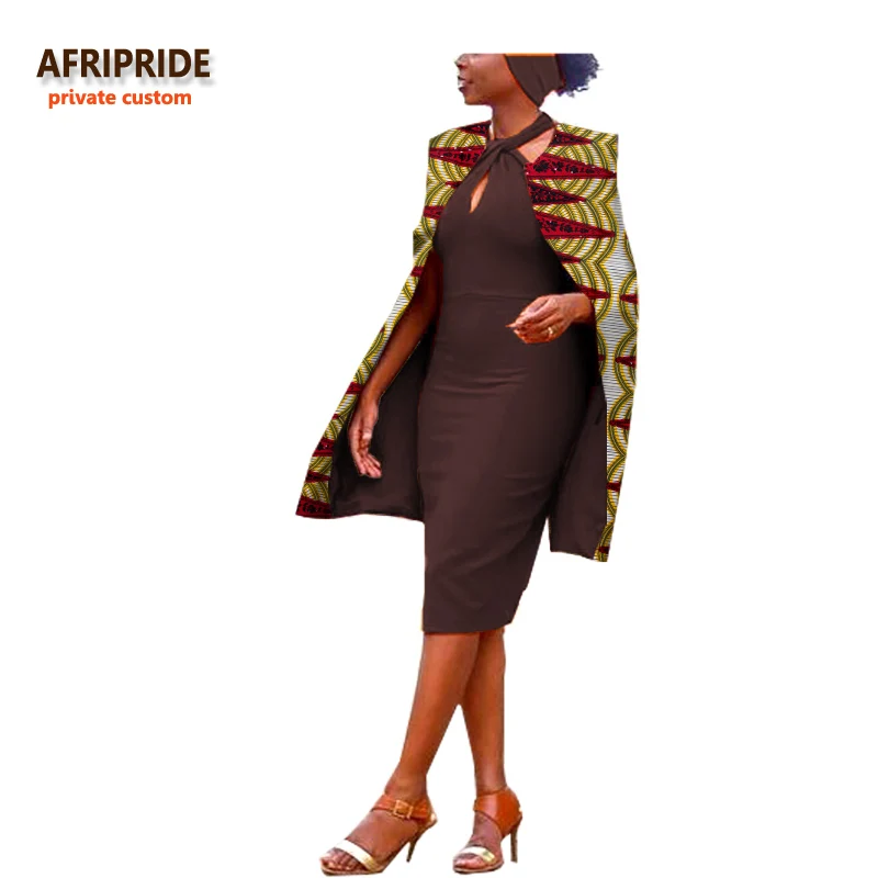 2019 осеннее Женское пальто в африканском стиле AFRIPRIDE индивидуальное повседневное