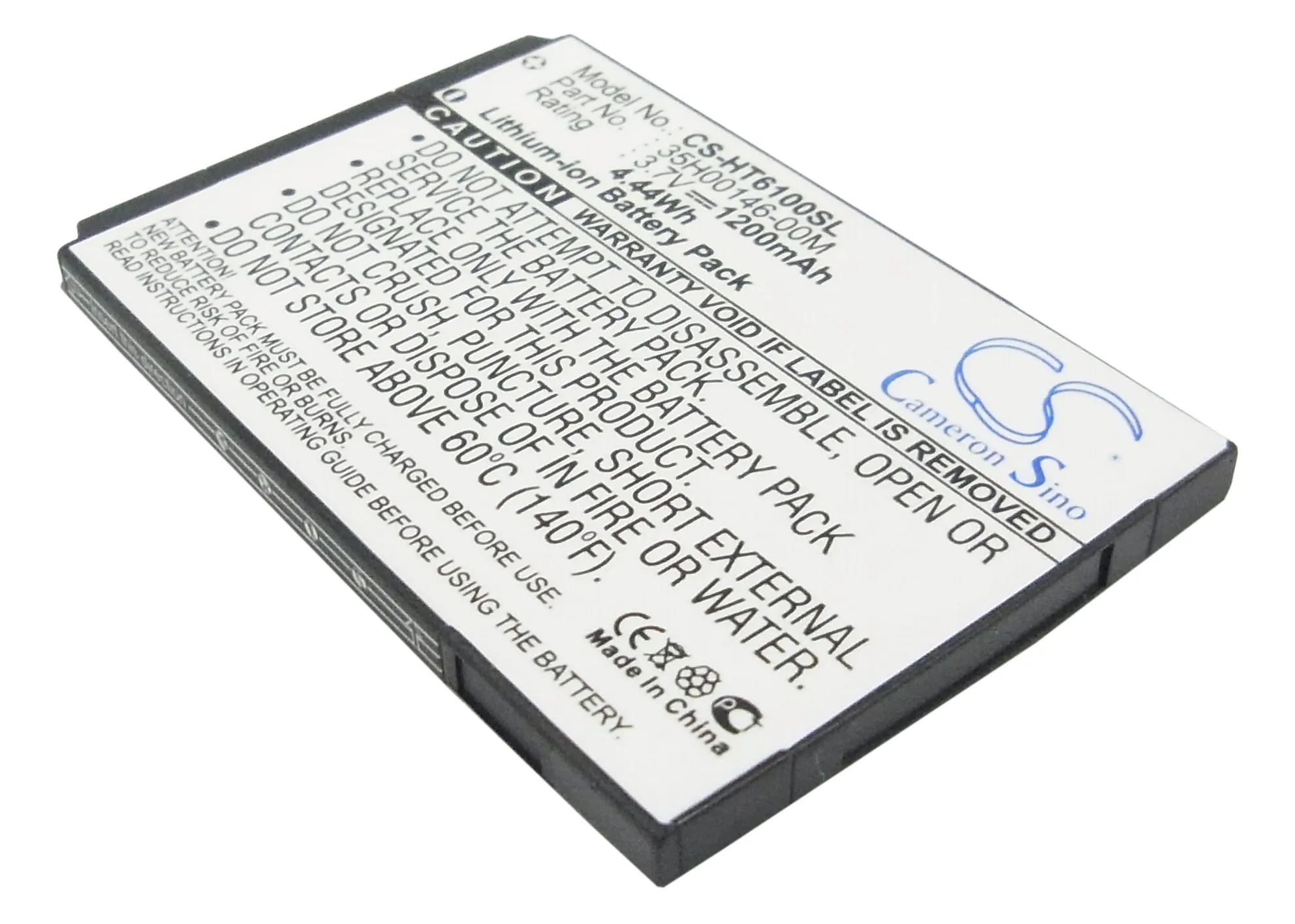 Аккумулятор Cameron Sino 35H00146 00M на 1200 мАч для HTC EVO Shift 4G Knight PG06100 fast Sprint 4G|cameron sino|1200mah