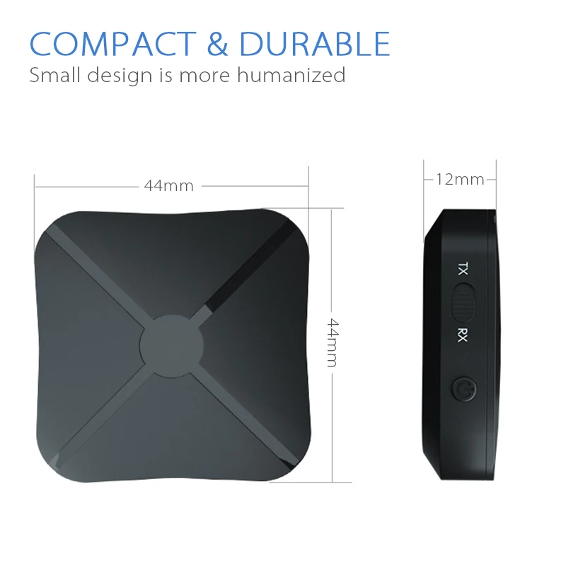 ANBES 2 in1 Bluetooth V4.1 hdmi передатчик и приемник HD адаптер 3 5 мм AUX/RCA для автомобиля