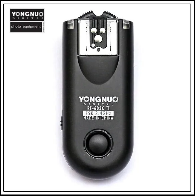 Беспроводной дистанционный триггер вспышки Yongnuo RF-603 II для Can & n 1D/1DS E S 5D Mark