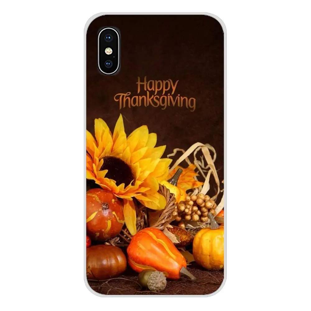 С Днем Благодарения для Motorola Moto X4 E4 E5 G5 G5S G6 Z Z2 Z3 G G2 G3 C Play Plus Аксессуары чехлы