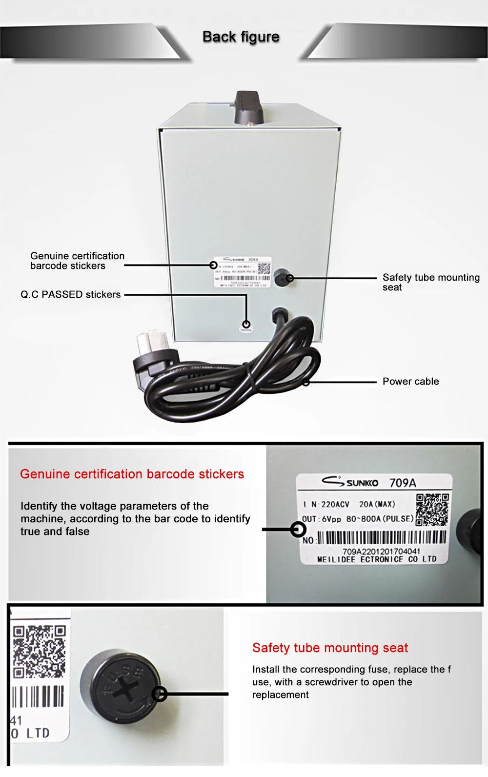 SUNKKO 709A точечный сварщик 1.9KW светодиодный светильник импульсная аккумуляторная машина для точечной сварки для 18650 аккумуляторной батареи