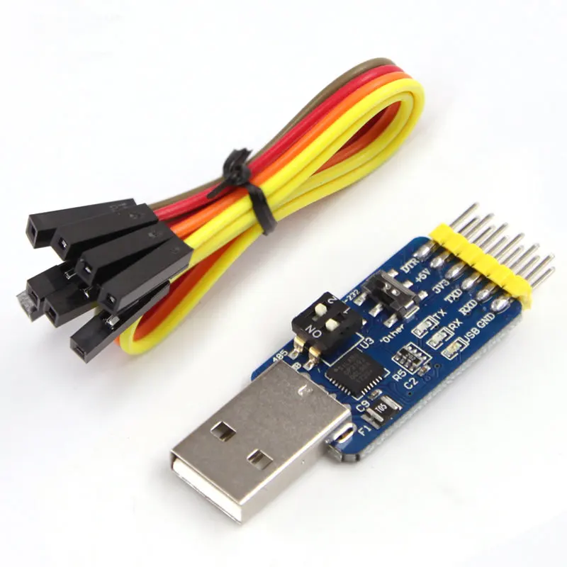 6 в 1 многофункциональный модуль последовательного порта USB к UARTCP2102 TTL 485 232