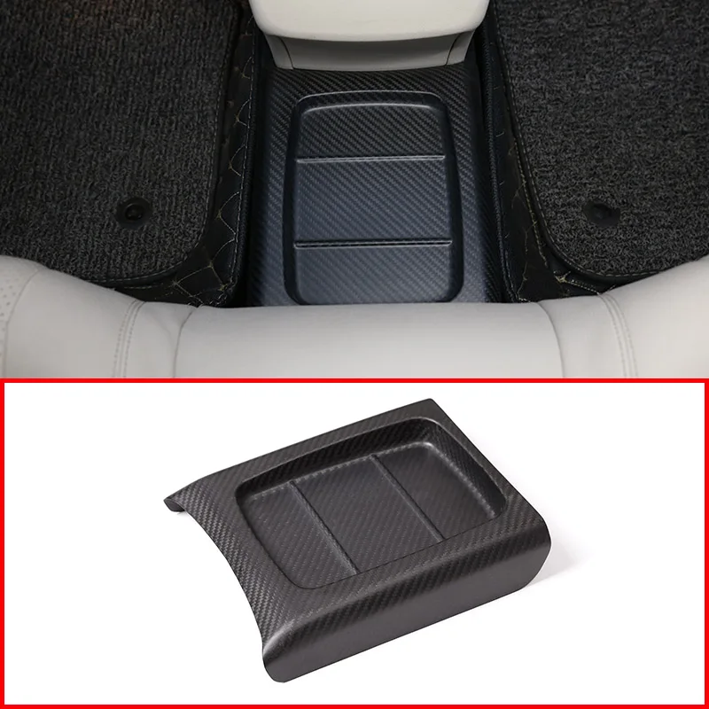 

Для Mercedes Benz E Class W213 2016 2017 2018 Настоящее углеродное волокно внутреннее формование задний ряд Защитная крышка отделка автомобильные детали