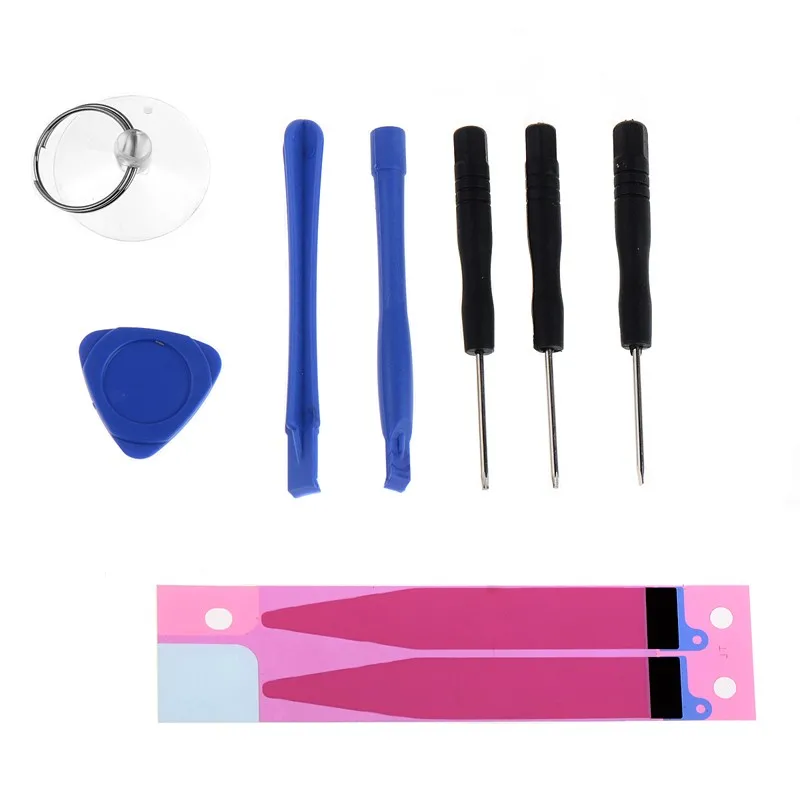 

For iPhone 6s Plus With Battery Adhesive 7 In 1 Pry Opening Repair Tools Kit Screwdriver Disassemble Set