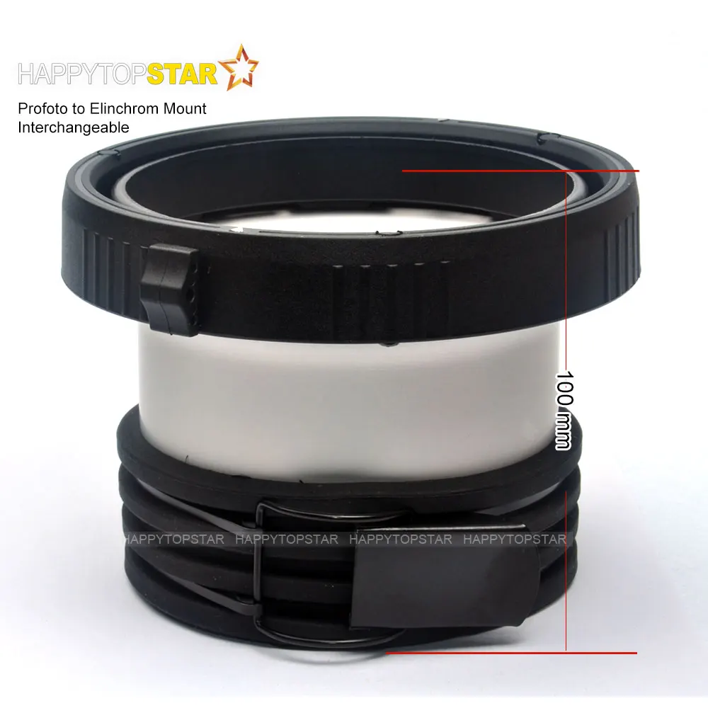 Переходник Profoto на Elinchrom Сменный адаптер кольцевого адаптера Speedring для фотостудии