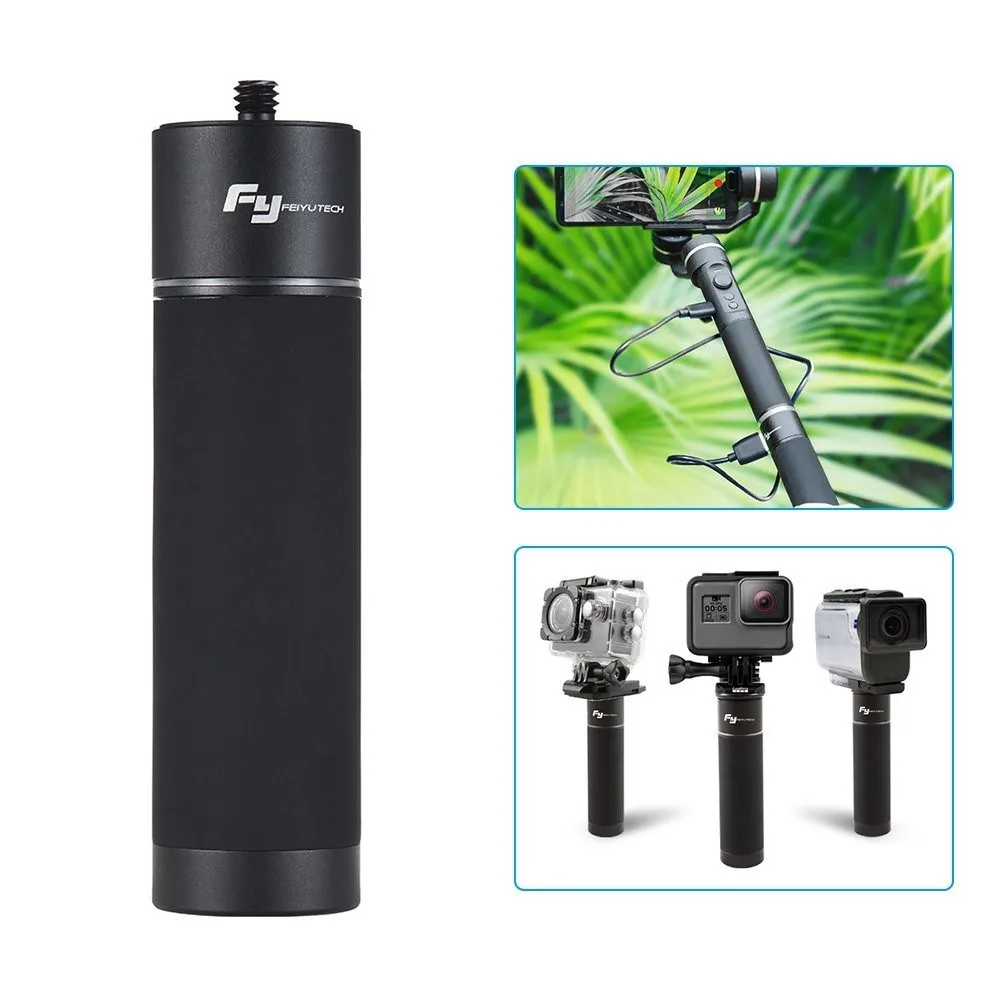 FeiyuTech Handle Charger Power Pack Reach Pole Extension Bar for G6 Plus/G6/G5/WG2/Vimble 2 Gimbal Stabilzer GoPro Hero 6/5 | Электроника