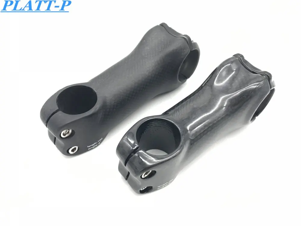 2017 No logo 3K full carbon STOCK road mountain bike stem 70/80/90/100/110 / 120mm matte gloss 6 degrees 17 | Спорт и развлечения