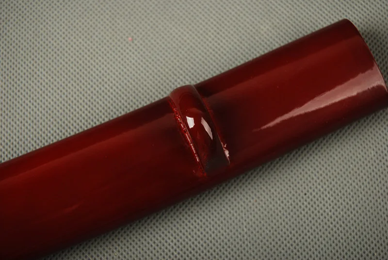 Нежная древесина меч ремесла облегающие блестящие темно красные Короткие Ножны