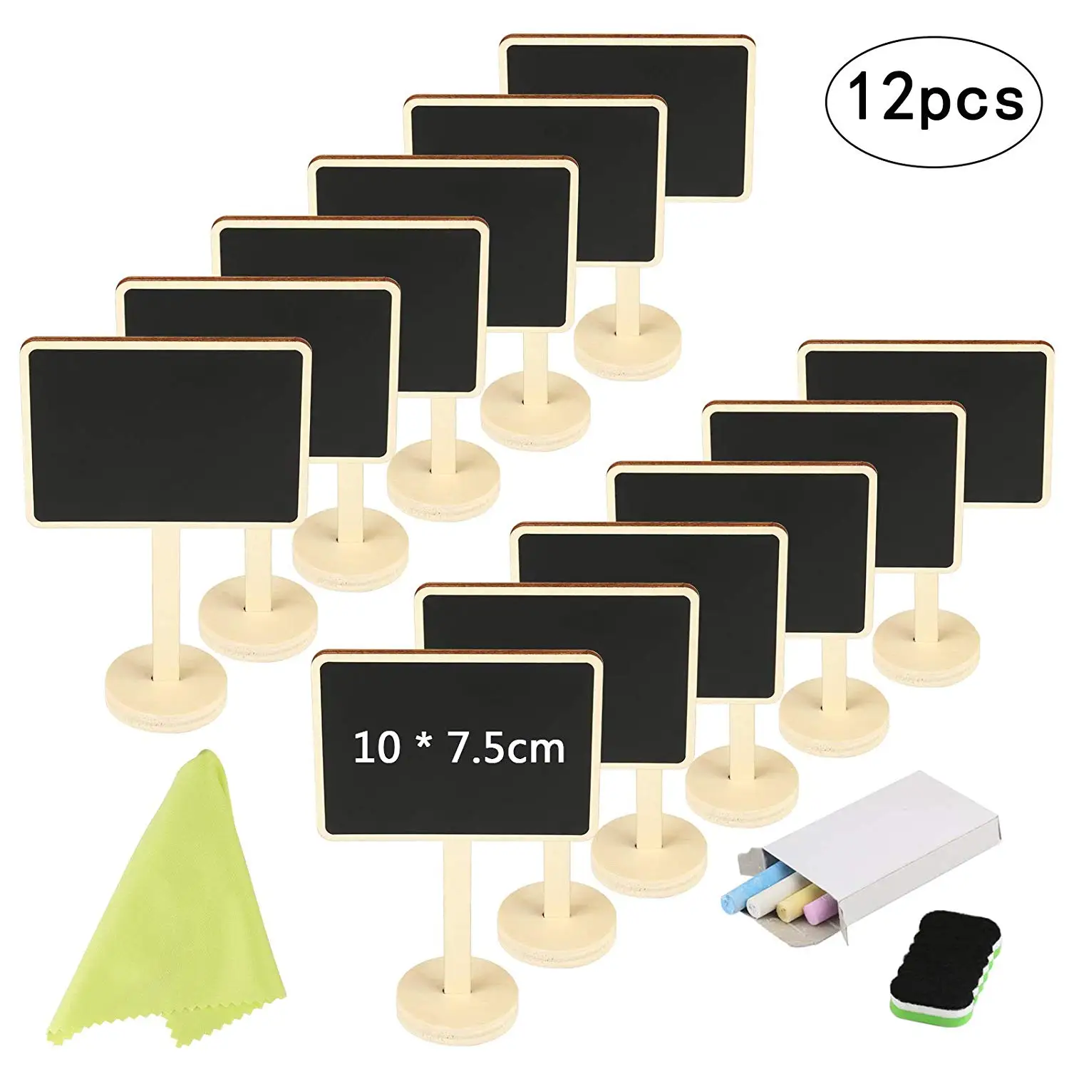 METABLE Mini Chalkboard 12 шт доска с подставкой для вечерние номер свадебного стола знаки