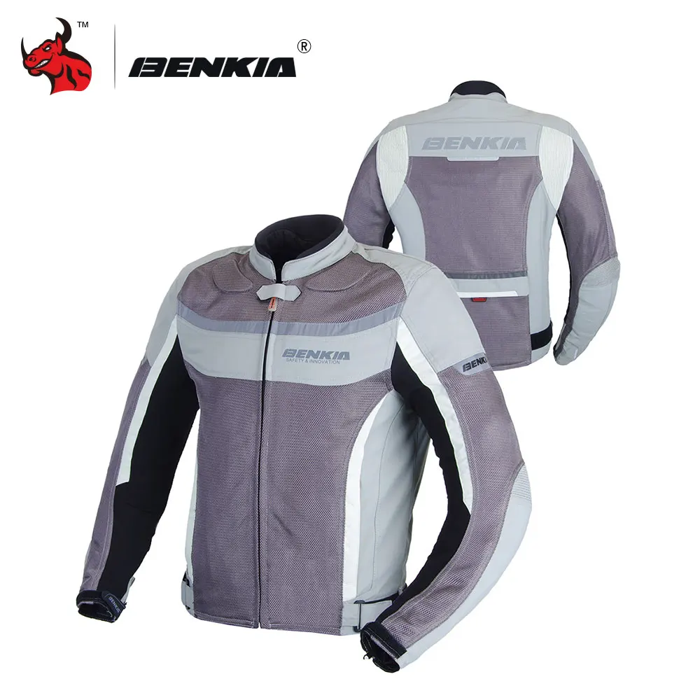 BENKIA HDF JW32 мотоциклетная гоночная куртка весна лето осень съемная ветрозащитная