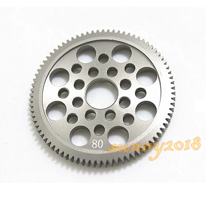 7075 Металл 48 P шпора Шестерни 80 т/85 Т для Сакура D3 CS S XI xis 1/10 Drift гоночный