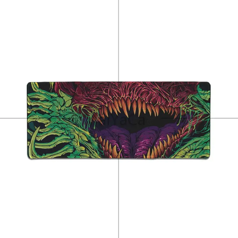 Lock Edge 30x80cm Maiyaca мой любимый большое чудовище 4 k XL медальон большой игровой коврик для мыши для ноутбука компьютерный коврик CS GO клавиатура настольный коврик для мыши для ПК - Цвет: Lock Edge 30x80cm