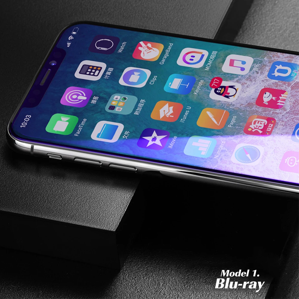 DanYee 100 шт. 6D полностью резиновая пленка из закаленного стекла для Apple 6/7/8/8plus iPhoneXs Max