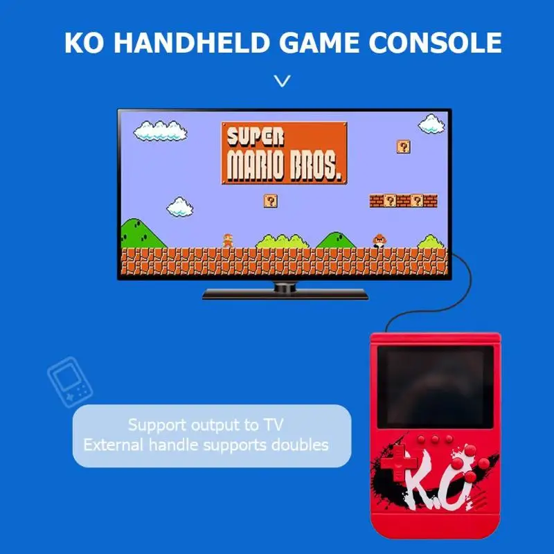 KO игровой автомат Мощность банка 320 вида игры 3 дюймов Экран 300 в 1 видео игры коробка Мощность Встроенный 10000 мА/ч, Батарея