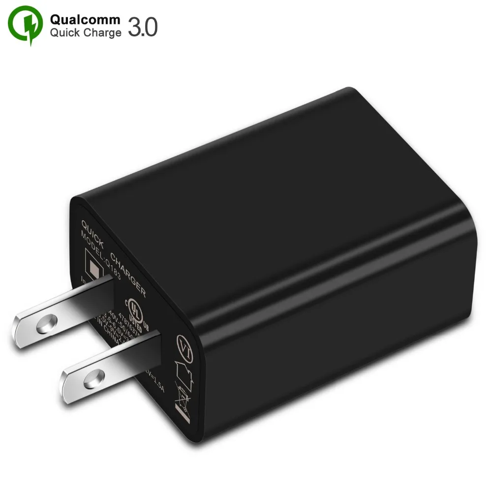 Чанбао 18 Вт Быстрая зарядка 3 0 для мобильных телефонов USB настенное зарядное