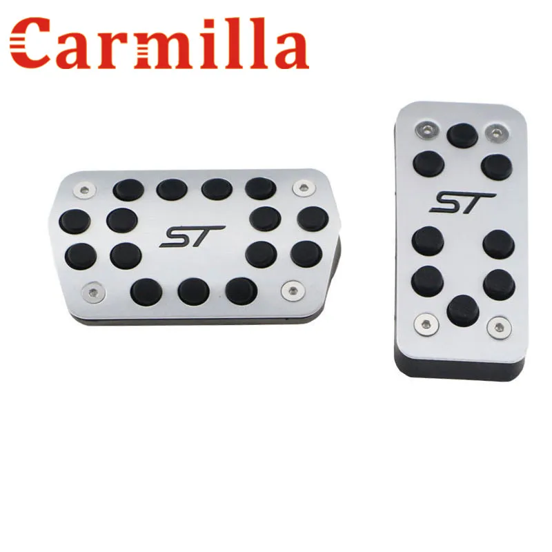 Carmilla Алюминий педали тормоза педали сцепления для Ford Focus 2 MK2 Focus 3 4 Kuga ST 2005-2012 2013