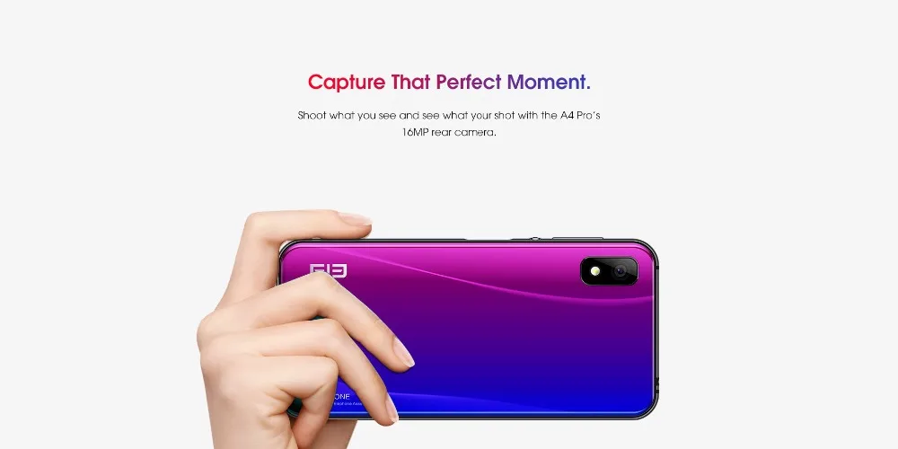 Elephone A4 Pro смартфон полный Экран 18:9. 9 5,85 дюйма HD MT6763 Восьмиядерный отпечаток пальца ID 4 GB+ 64 GB 3000 mAh 16MP телефона Android