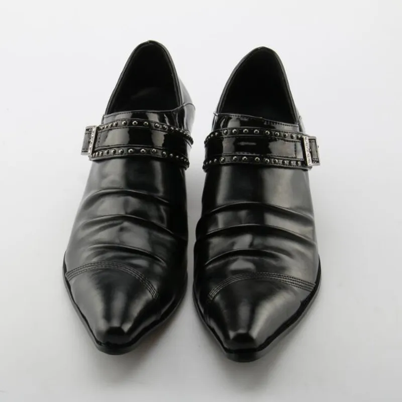 Мужские крокодиловые туфли на высоком каблуке из натуральной кожи|shoes brand|shoes forshoes