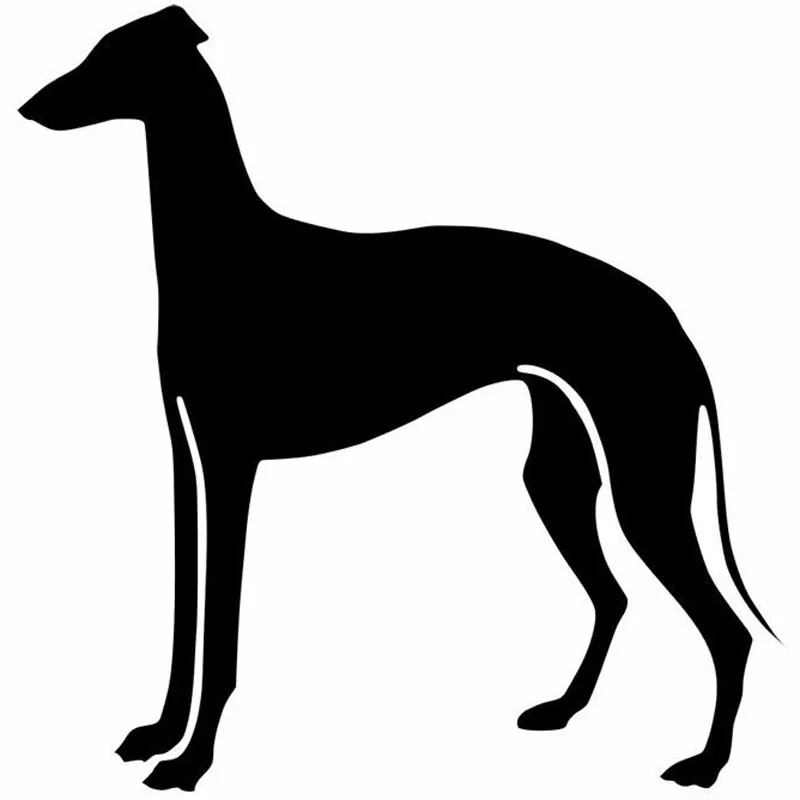 14 8*15 2 см украшение для стайлинга автомобиля Greyhound Dog модное окна мультяшная