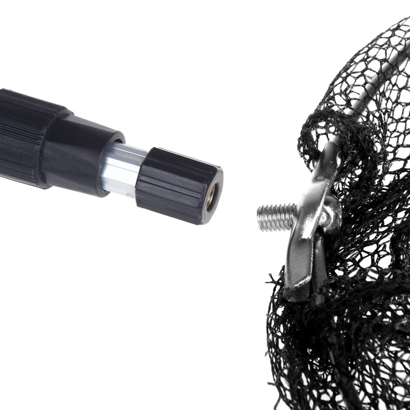 136 см Портативная Складная Алюминиевая рыболовная сеть для ловли нахлыстом сетка