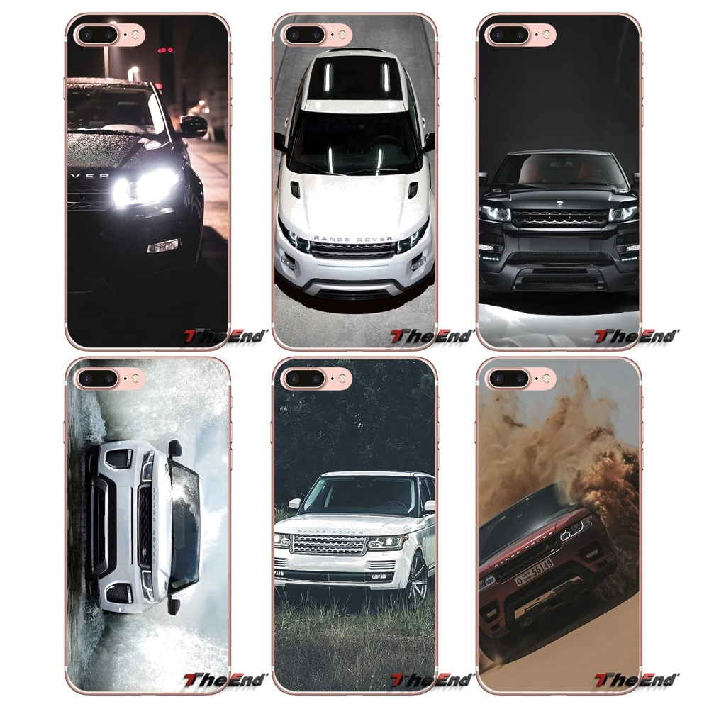 Для iPhone X 4 4S 5 5S 5C SE 6 6S 7 8 Plus Samsung Galaxy J1 J3 J5 J7 A3 A5 2016 2017 мягкая сумка Range Rover Evoque крутой