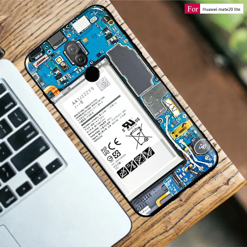 Чехол для Huawei Mate 20 Lite довольно интересный силиконовый мягкий чехол из ТПУ Mate20