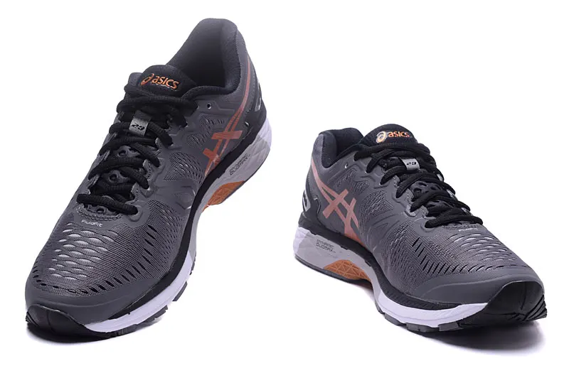 Новые ASICS GEL-KAYANO 23 T646N Мужская Спортивная обувь Кроссовки Удобная уличная спортивная обувь