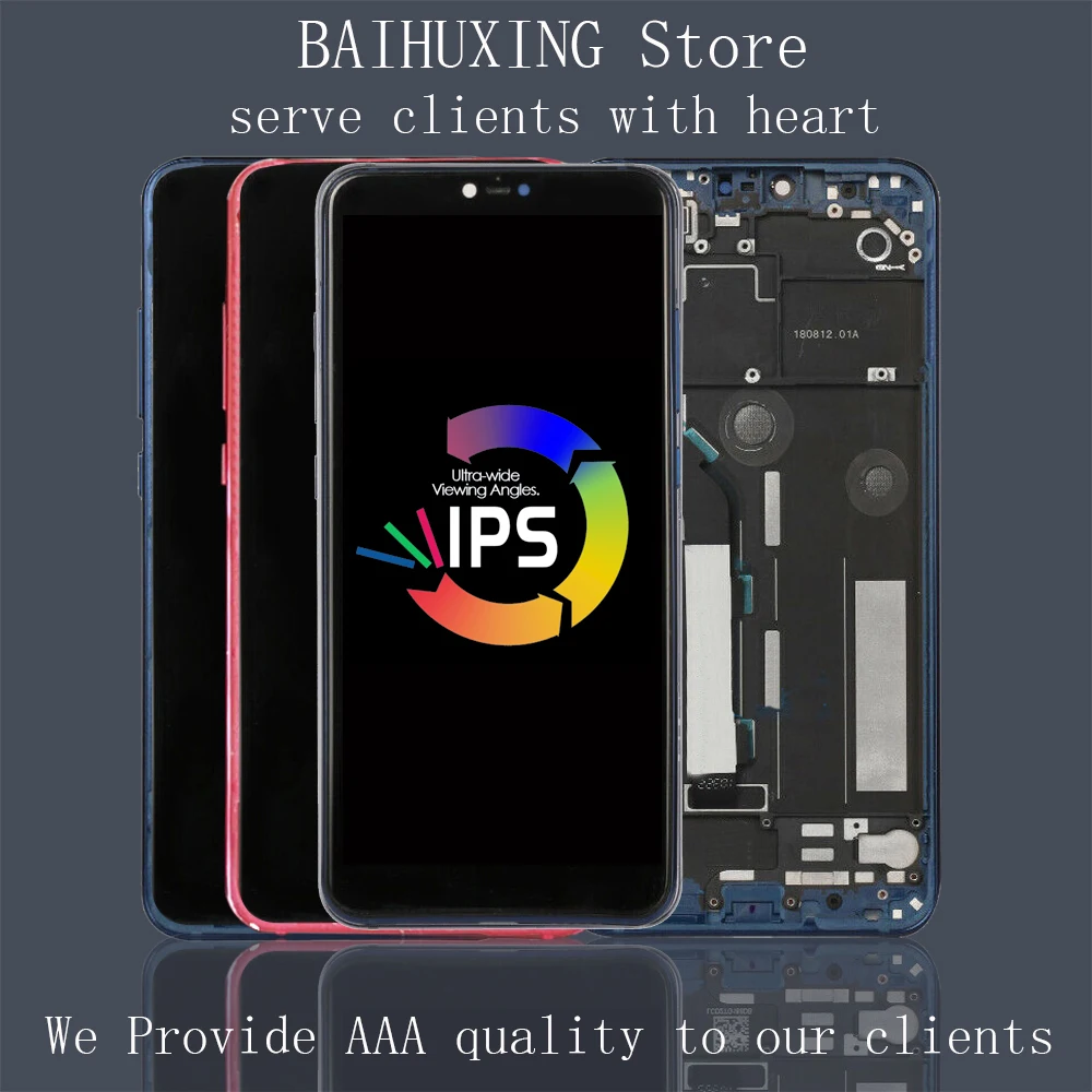 6 26 &quotоригинальный для XIAOMI Mi8X ЖК дисплей с сенсорным экраном рамкой дигитайзер