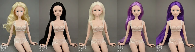 3D реальные глаза Обнаженная 1/4 BJD кукла Синьи/45 см Оригинальная кукла тела с двойным коленом локтевого сустава/для косплея DIY куклы игрушки