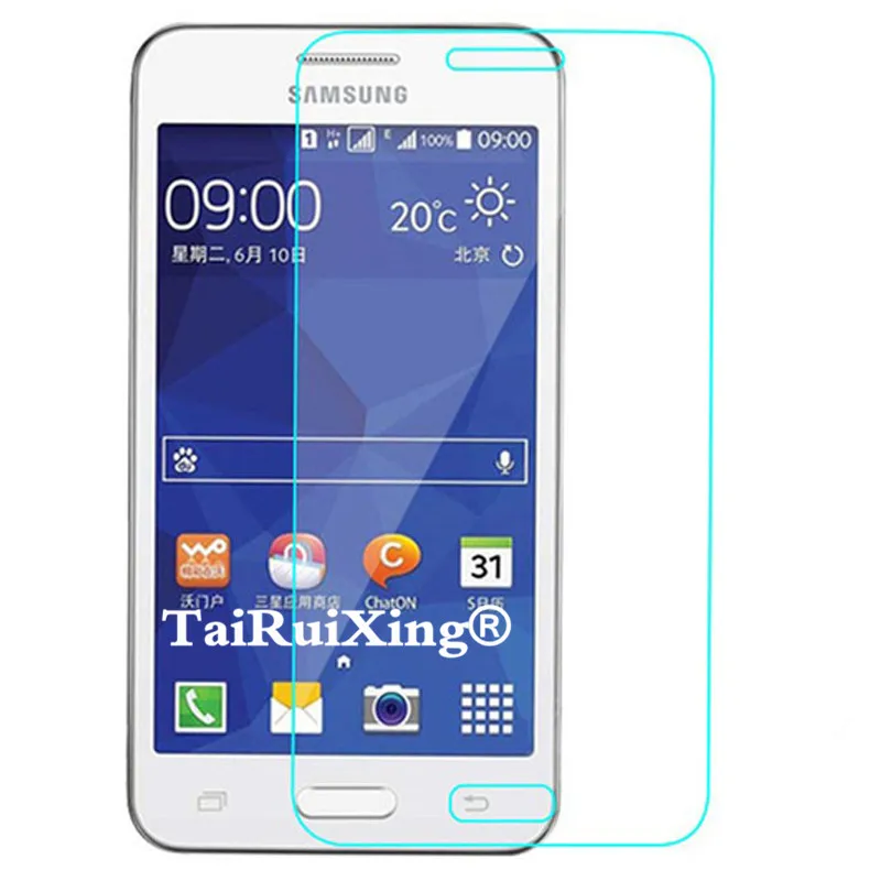 9H 2.5D 0 26 мм Закаленное стекло протектор экрана для Samsung Galaxy Core 2 II Core2 чехол G355 G355H G3559