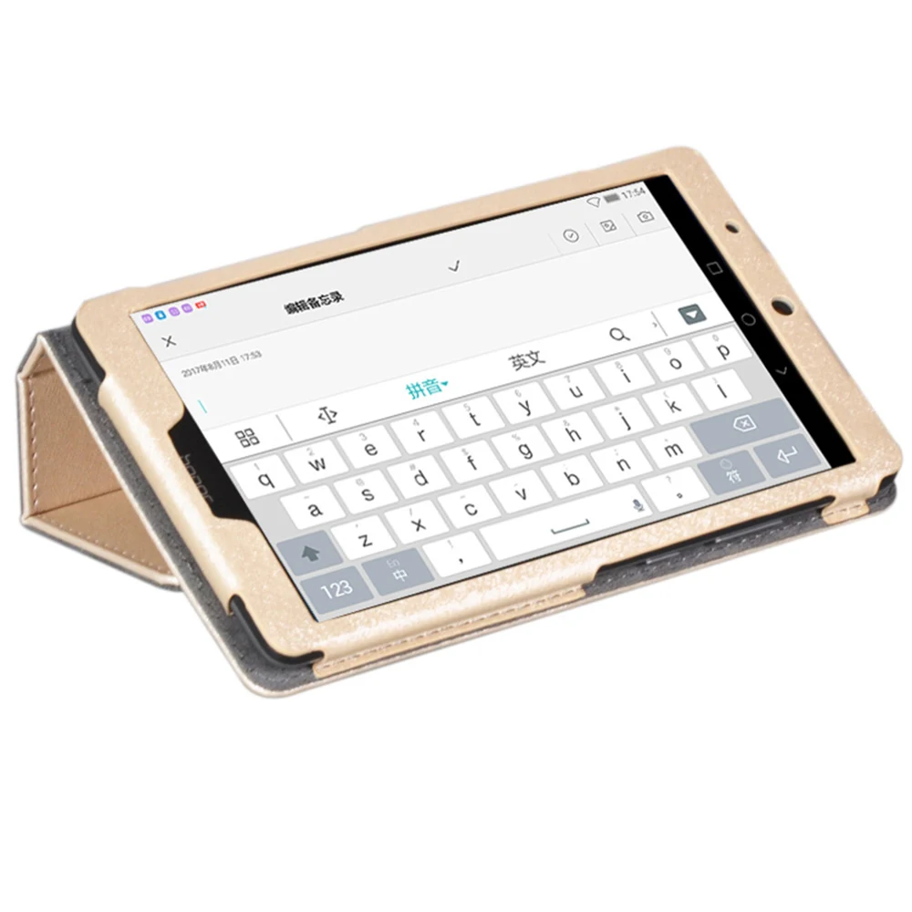 Для Huawei MediaPad T3 7 0 чехол из искусственной кожи с шелковым покрытием для BG2-W09 Honor Play