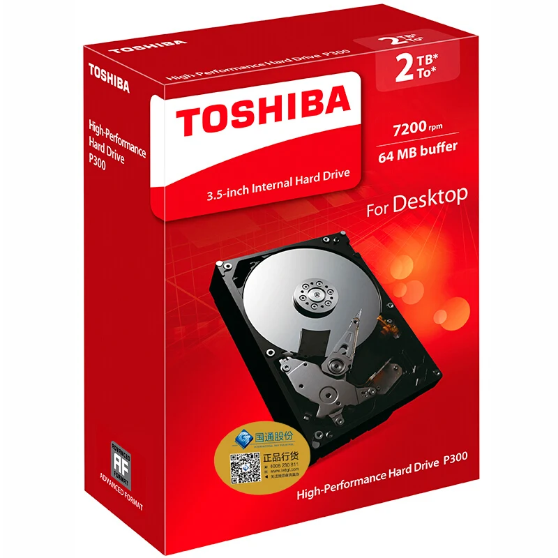 Оригинальный внутренний жесткий диск Toshiba HDWD120AZSTA 2 ТБ 3 5 дюйма SATA 0 7200 об/мин 64 Мб