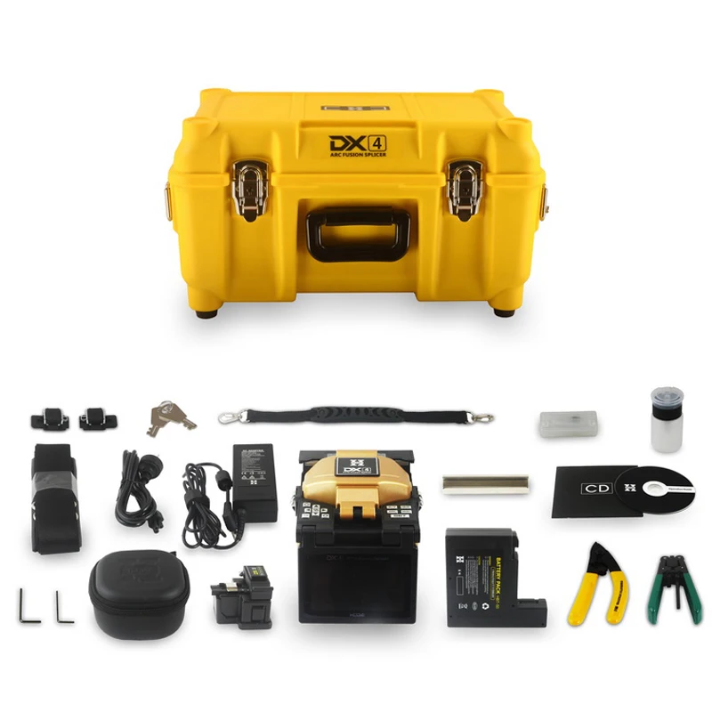 

English Menu high quality NS-90 Optical Fiber Fusion Splicer ARC Multi-function FTTH Fiber Optic Splicing Machine